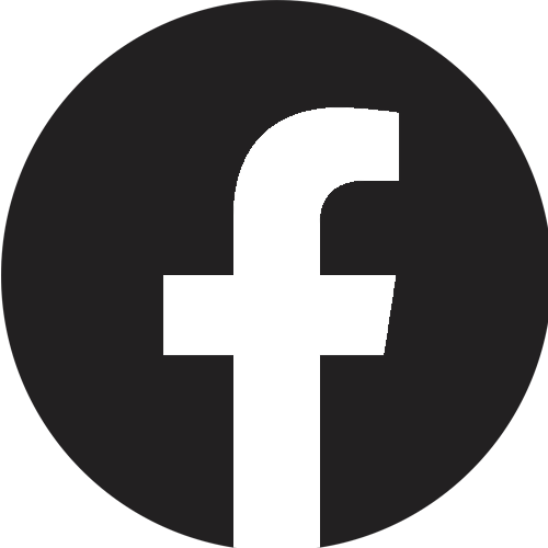 dark facebook logo