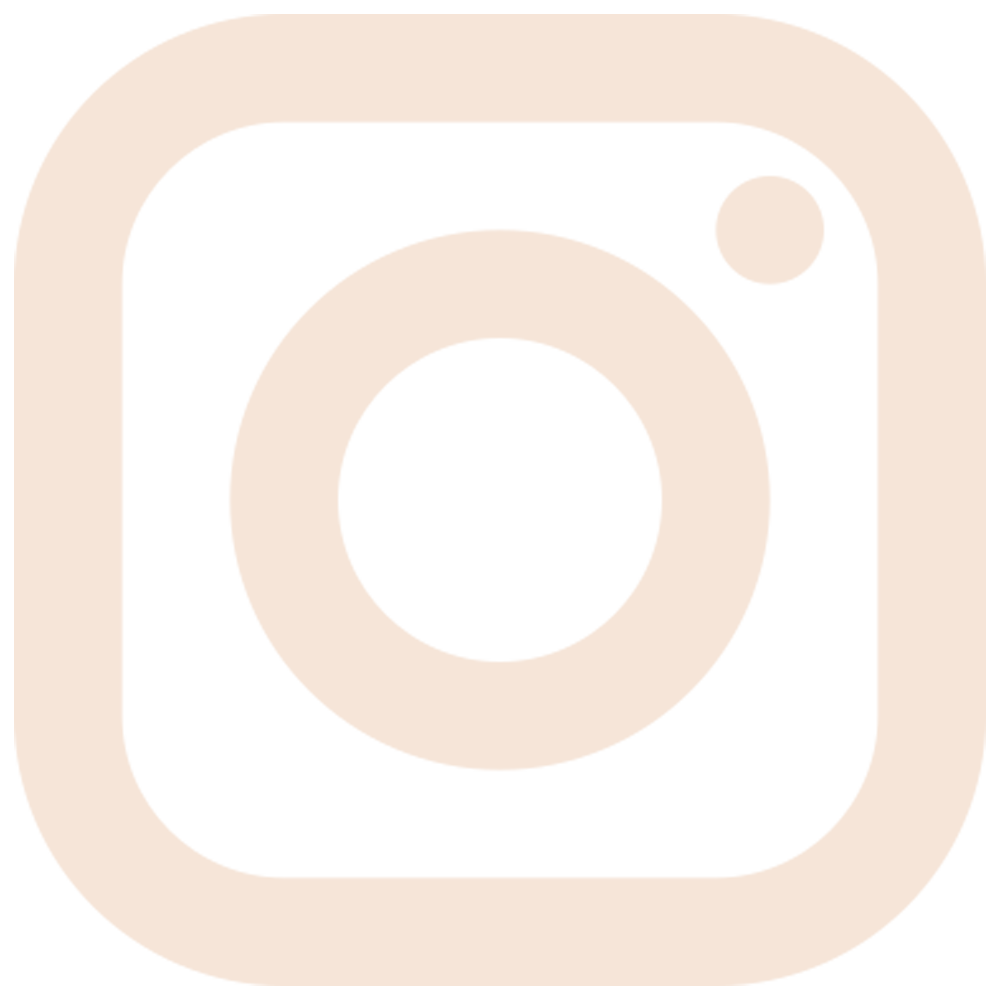 instagram logo recolored to be a cream color