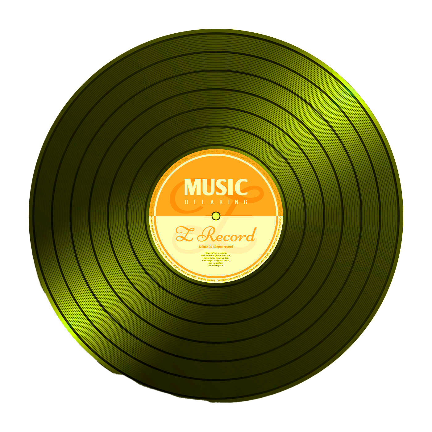 Gold vinyl