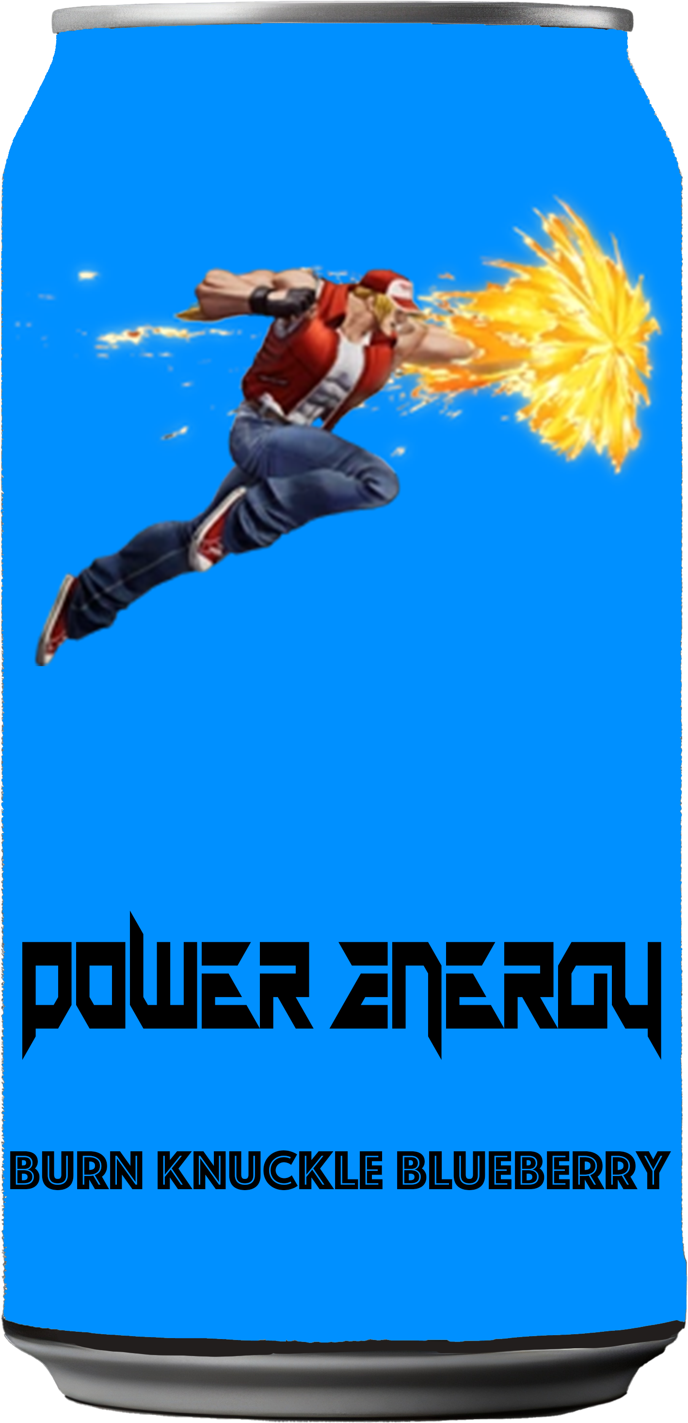 Burn Knuckle Blueberry can