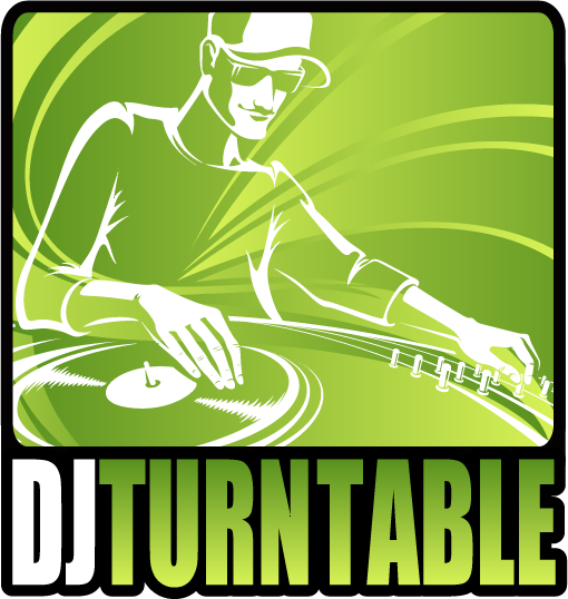 dj turntable logo