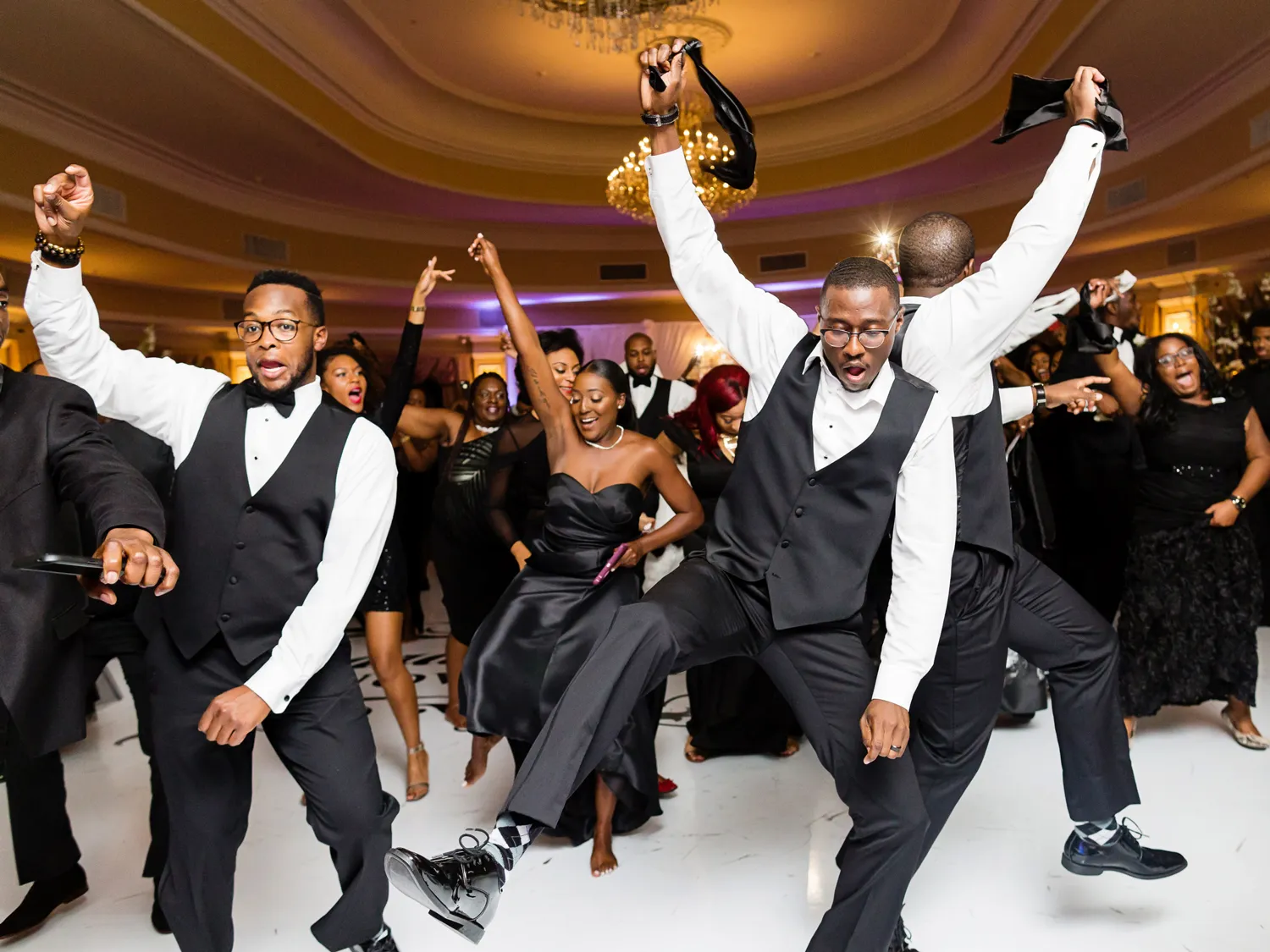 image of wedding party