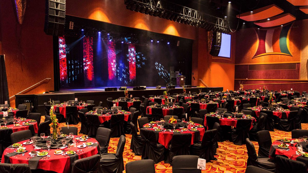 a corporate event