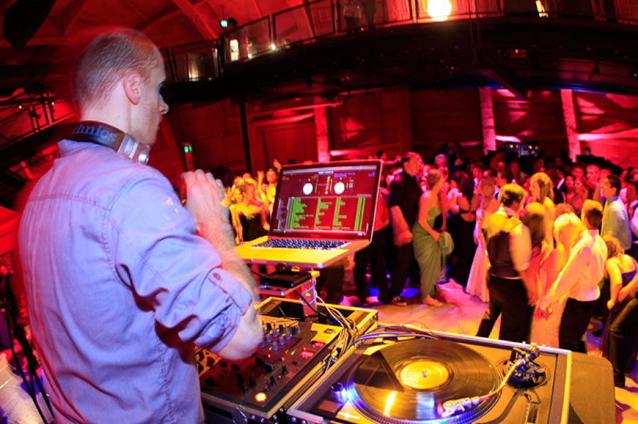 dj at a celebration
