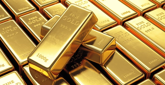 Gold ingots