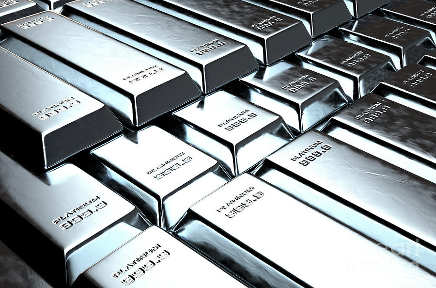 Platinum ingots