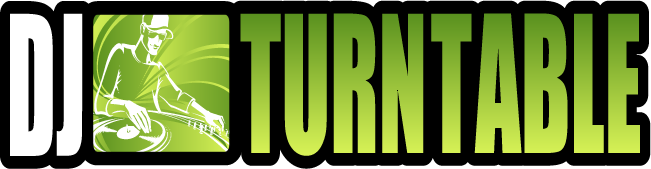 DJ turntable banner