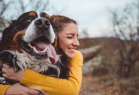 Happy dog customer