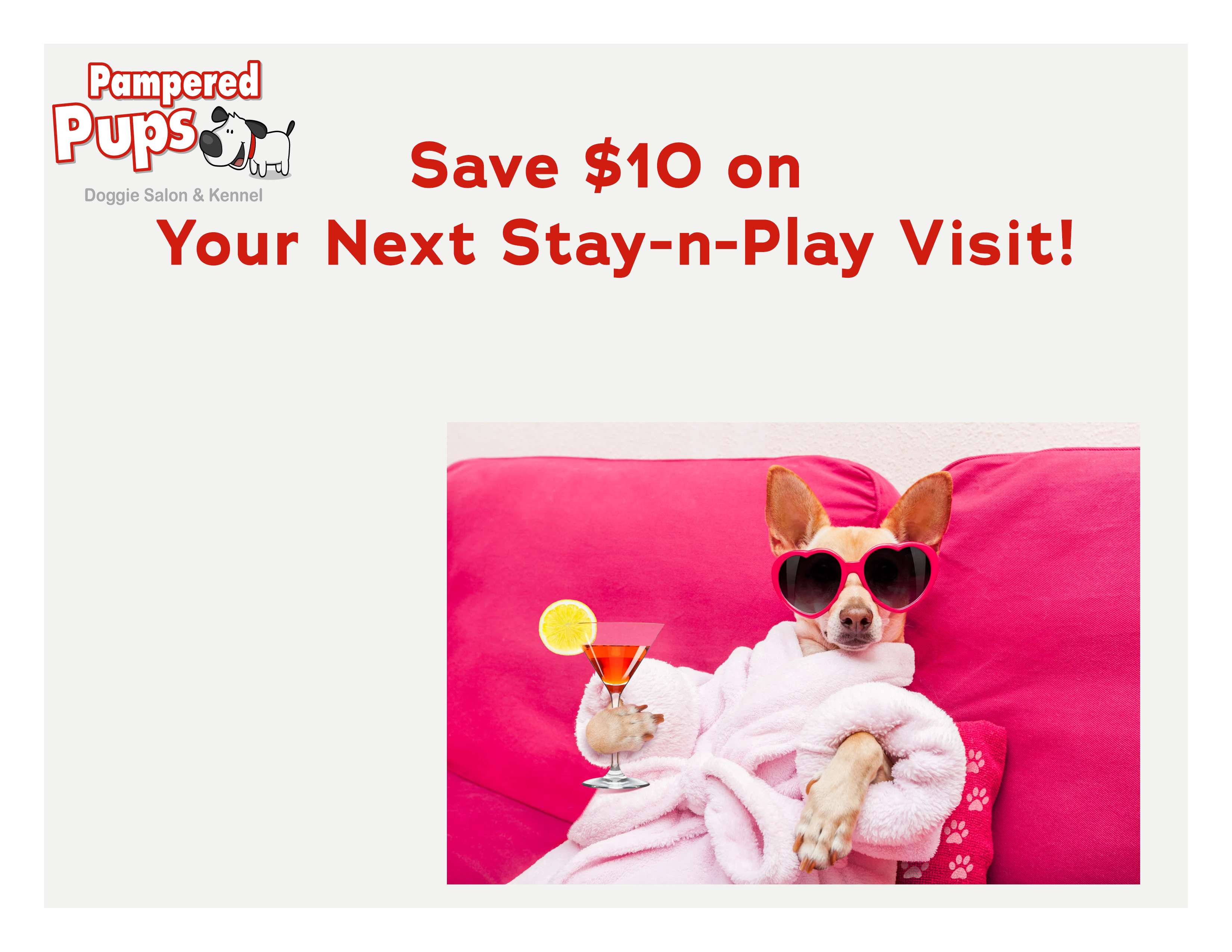 kennel coupon