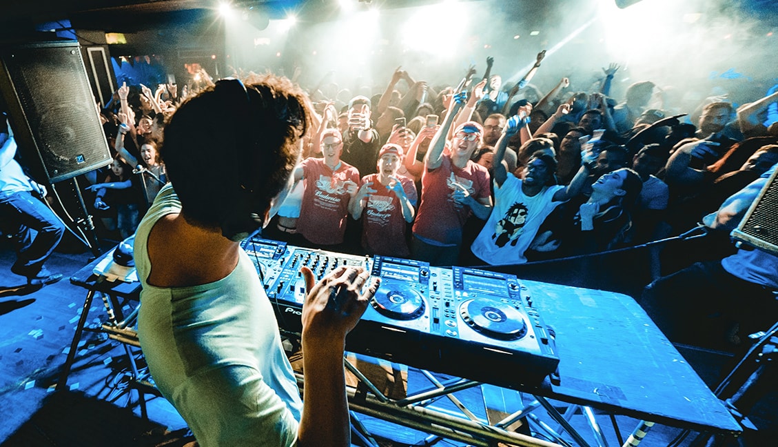 dj at party