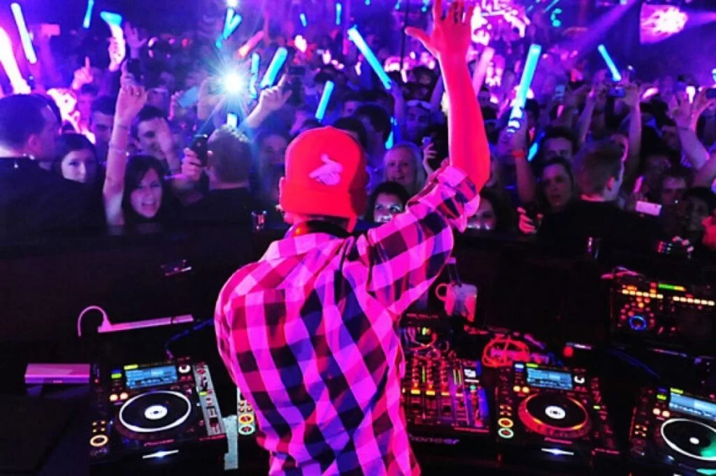 partying