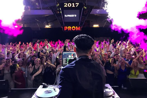 DJ at prom