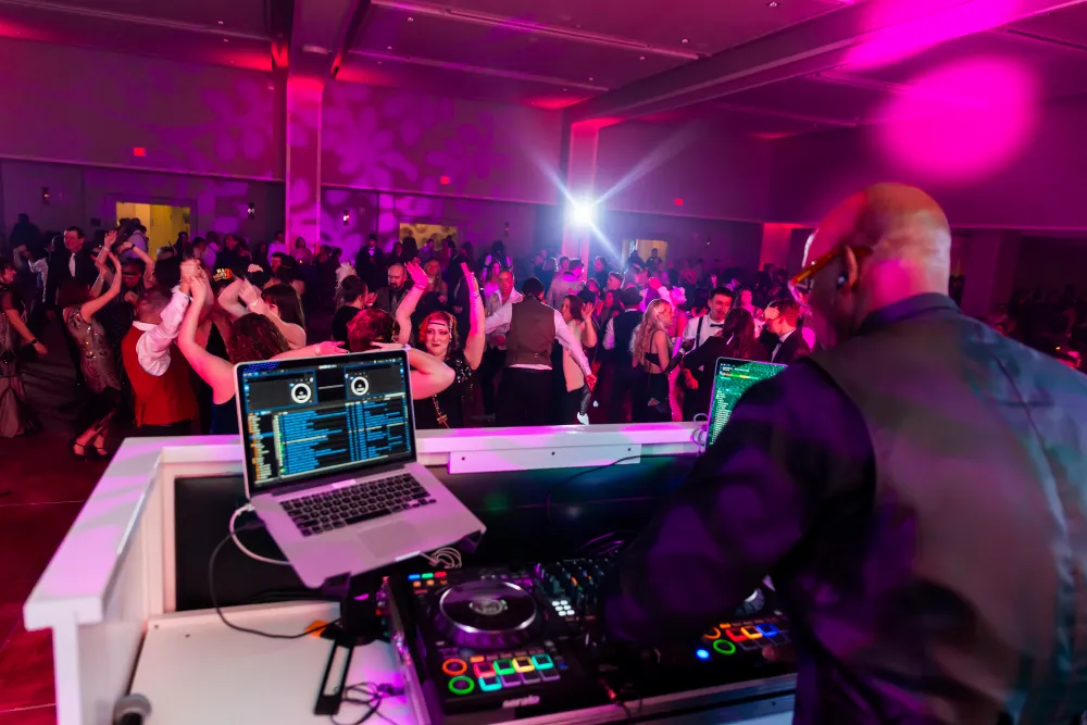 DJ at a special event