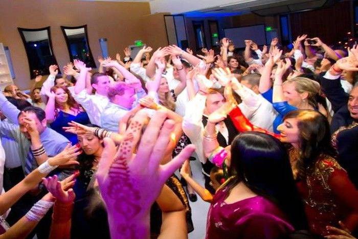people dancing in a event